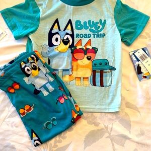 Brand new Bluey Road trip pajama set